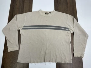 Suéter Pullover Tejido Gofre Marrón XL Diseño Alpino Para Hombres Rayas Cálido Térmico - Imagen 1 de 10