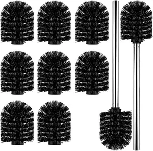 Ersatz WC Bürsten 10er Set + Ersatzbürstenköpfe Toilettenbürste Klobürste Bürste - Bild 1 von 9