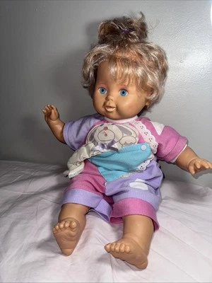 Boneca Vintage 1989 Ideal Nursery Tiny Tears Rara - Imagem 1 de 4