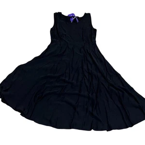 Vestido formal para mujer Seraphine negro línea A hasta la rodilla talla 2 - Imagen 1 de 10