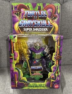 Turtles Of Grayskull Super Shredder Monsters Of The Universe Neca Tmnt - Picture 1 of 3