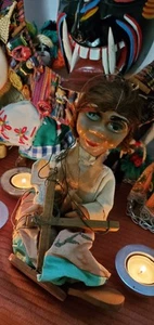 Muñeca Buque Embrujado Marioneta Perdida Gato Guardián Dama Vida Pasada Guadalupe - Imagen 1 de 7