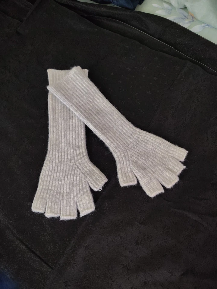 A New Day Target Brand Women's Fingerless Gloves One Sz Gray - Image 1 of 1
