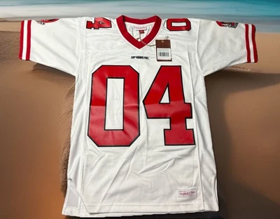 MITCHELL & NESS x TOP DAWG 娱乐 $275 S 正品美式橄榄球球衣 — 第 1/4 张图片