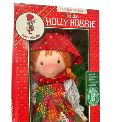 Christmas Holiday HOLLY HOBBIE 18" Doll Collectors Edition  w Ornament in box - Image 1 of 4