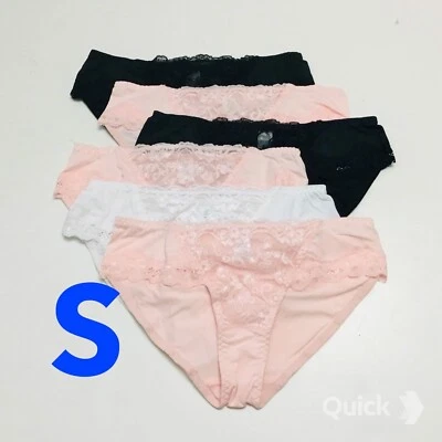 NWT 6 pcs Rene Rofe Floral Lace Low-Rise Panties - Image 1 of 4