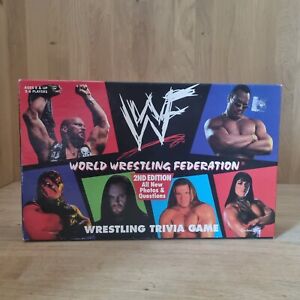 WWF Wrestling Trivia Game 2nd Edition 1998 Complete