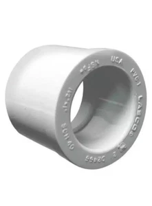 2" Spigot x 1-1/2" Socket PVC Reducing Bushing LASCO 437251BC - Picture 1 of 1