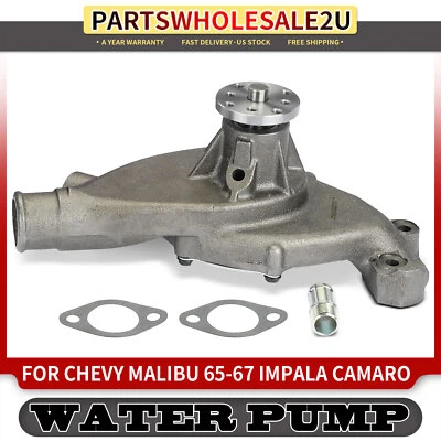 Engine Water Pump for Chevrolet Malibu 1965-1967 Impala 1965-1968 C10 Suburban - Image 1 of 4