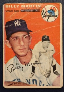 1954 Topps Baseball MLB Singles - YOU PICK - (FREE SHIPPING)