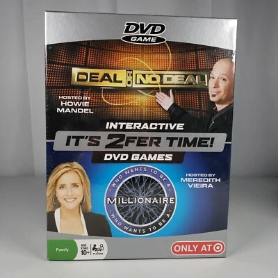 Deal Or No Deal & Who Wants To Be A Millionaire 2 For 1 Interactive DVD Games - Image 1 of 3