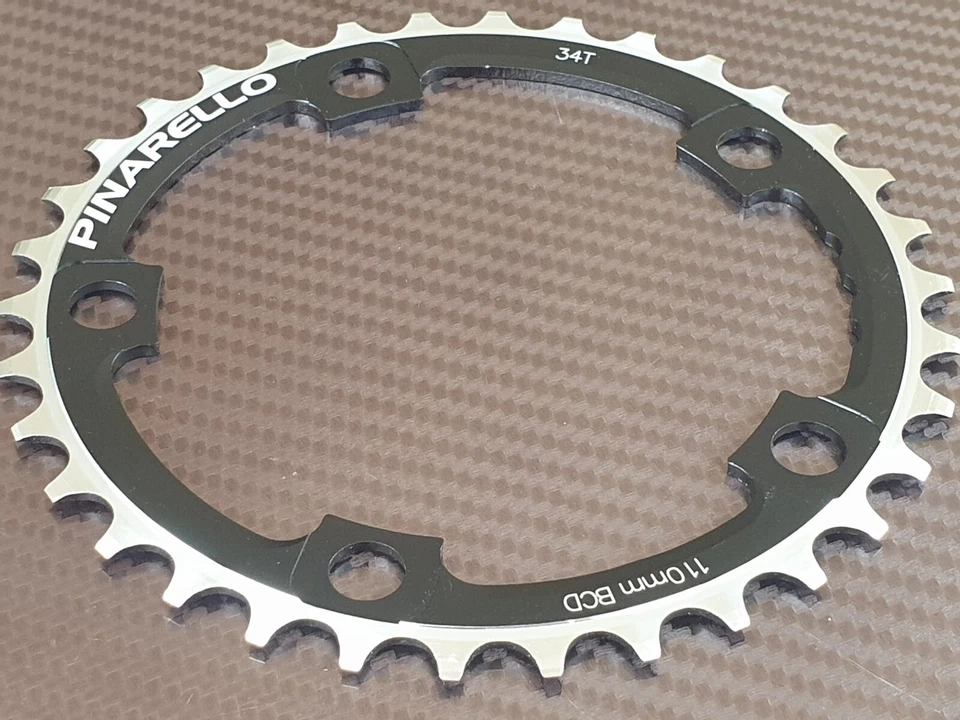 FSA Pinarello 34t Chainring 110mm BCD Compact Shimano 10 Speed Road Bike NEW  - Image 1 of 4