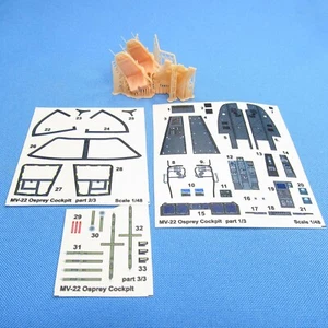 Bell V-22 Osprey Interior (HobbyBoss) Detailing sets 1:48 for Model kit MDR48237 - Picture 1 of 10
