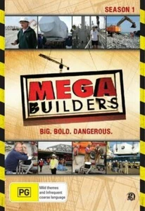 Mega Builders : Season 1 (DVD, 2010, 2-Disc Set) Brand New Region 4 - Foto 1 di 1
