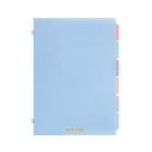 Soft A5 Binder Notebook Pastel Color A5 Notepad  Office & School Supplies
