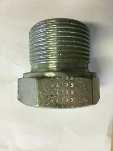 PLUG,HEADER,SA105,COOLER,TYPE:SHOULDER,DIAMETER:1-1/4 IN,W/UNDER THE HEAD: 1IN - Picture 1 of 4