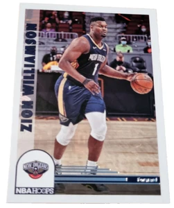 2022 Panini NBA Hoops #296 Zion Williamson New Orleans Pelicans Basketball (K7 - Picture 1 of 2