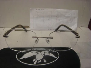 VAN HEUSEN EYEGLASS FRAMES Style H156  BROWN  53-19-140-41V  With Generic Case - Picture 1 of 5