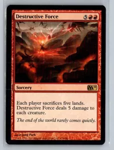 Destructive Force (b) Magic 2011 Rare – MTG Magic the Gathering Card - Picture 1 of 2