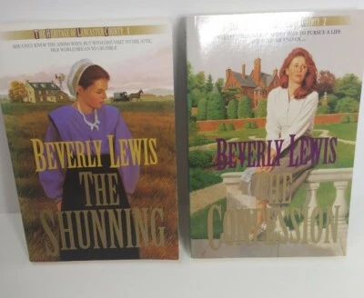 Beverly Lewis Amish PB Books Lot of 2 The Heritage of Lancaster County Books 1-2 Foto 1 de 4