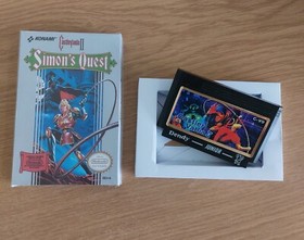 Castlevania 2 Simon's quest raro cartucho de 8 bits de los a&ntilde;os 90 como nuevo