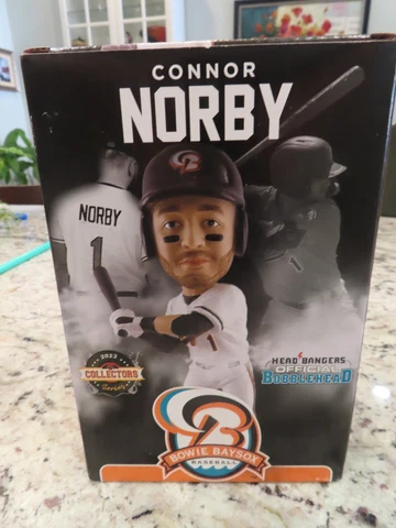 Bowie Baysox Baltimore Orioles Connor Norby Bobblehead July 14, 2023. NEW LOW$$ Cover