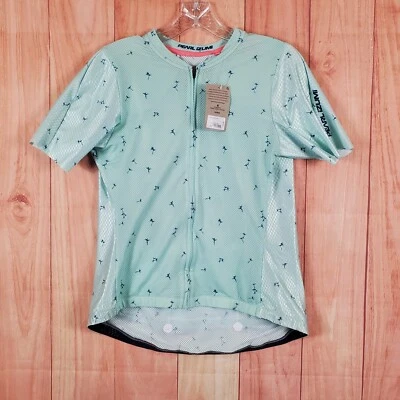 Camiseta feminina de ciclismo Pearl Izumi Pro malha 2XL glaciar azul marinho desejo manga curta - Imagem 1 de 4