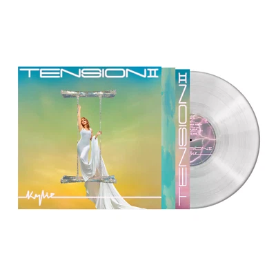 Kylie Minogue - Tension II (Crystal Clear LP) with Signed Print* Sent Sameday* - image 1 of 3