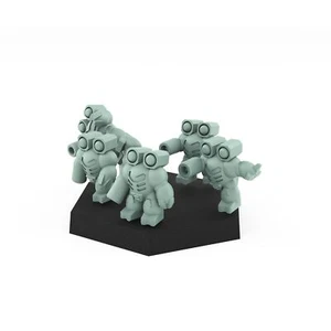 Chibi Elementals Miniatura Compatible con Battletech MWO - Imagen 1 de 3