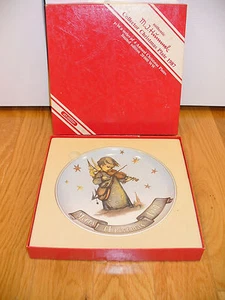 Hummel, Goebel H441 Weihnachten Kollektor Platte 1987 Celestial Musiker mit Box - Picture 1 of 4