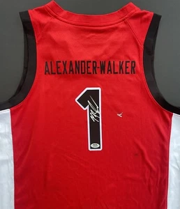 Nickeil Alexander-Walker Signed Autographed Team Canada Jersey Psa/Dna Coa - Picture 1 of 4