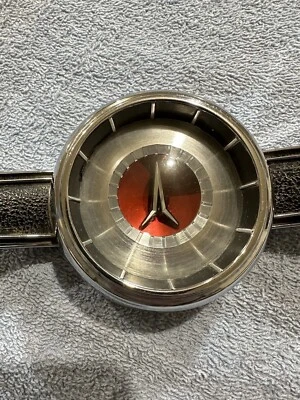 Plymouth Sport Fury 1966 volante bocina botón cromo 64 65 66 MoPar ¿Nuevo de Lote Antiguo?? Foto 1 de 4