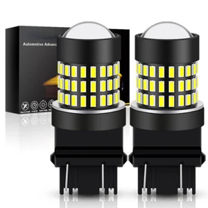 LED DRL Driving Daytime Running Light Bulbs 3156 3157 4114 4157 6500K HID White - Picture 1 of 10