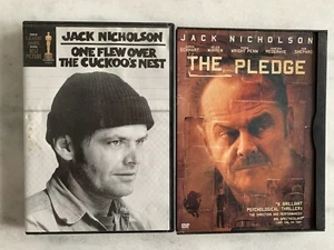 Jack Nicholson DVD Lot: One Flew Over The Cuckoo’s Nest, The Pledge Rare OOP - Picture 1 of 3