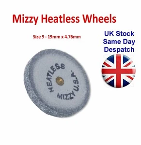 Mizzy Heatless Wheels No.9 19mm x 4.76mm Dental Polishing Discs USA - Picture 1 of 3