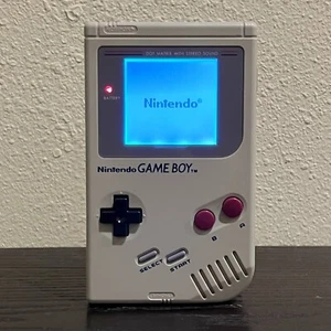 Restored Authentic Original Nintendo GameBoy DMG-01 Handheld Console w Backlight - Picture 1 of 16