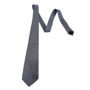 Corbata Marc Jacobs Gris Gris 100% Seda Circular Estampado Redondo - Imagen 1 de 4