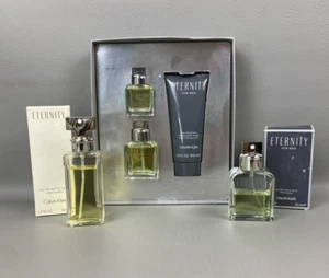 Calvin Klein Eternity Women Mens Gift Set After shave Balm Eau de Toilette Spray - Picture 1 of 10