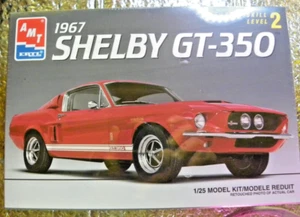 VINTAGE 1995 AMT ERTL 1:25 SCALE " 1967 SHELBY GT-350 " PLASTIC MODEL KIT # 6633 - Picture 1 of 3