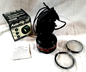 Ambico Auto Flip 2 in 1 Video Lens V-0365 0.6X wide angle to 1.5x telephoto - Picture 1 of 9