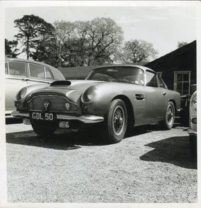 Aston Martin DB4 GT GDL50 original period press photograph - Picture 1 of 1