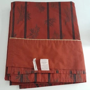 Vintage Yves Saint Laurent Queen Flat Sheet w 2 Pillowcase Utica Stevens 1982 - Picture 1 of 9
