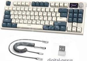 ATTACK SHARK K86 Wireless Mechanical Keyboard with TFT Color Display & Knob BT - Picture 1 of 16