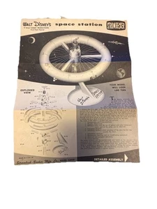 Original Walt Disney’s space station Strom Becker instructions only Estate - Picture 1 of 1