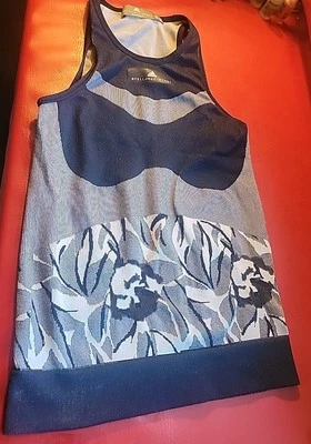 Adidas Stella McCartney Tank Top Women XS Multi Athleisure Athletic Yoga Workout — 第 1/4 张图片