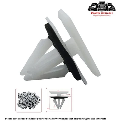 Clips de moldura de panel de nailon 100* para Cadillac Escalade EXT Chevrolet Monte Carlo Foto 1 de 4