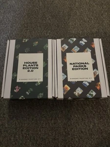 NIB Paint Gem Mini Diamond Painting Kits House Plants 2.0 & National Parks - Picture 1 of 4