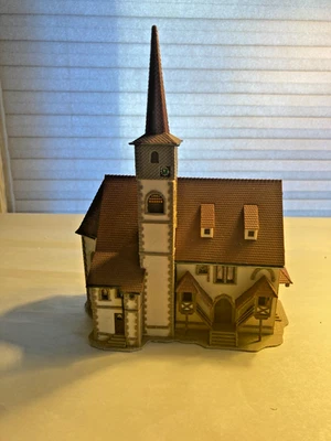 Iglesia Vollmer Church Ditzingen escala n (construida a partir del kit) L@@K Foto 1 de 4