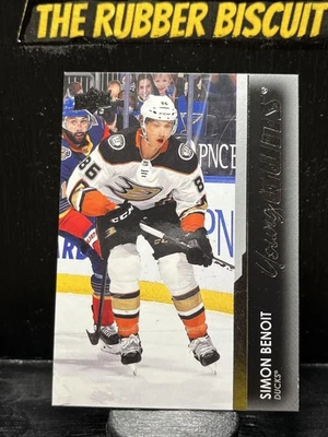 Simon Benoit #228 2021-22 Upper Deck Anaheim Ducks - Image 1 of 2