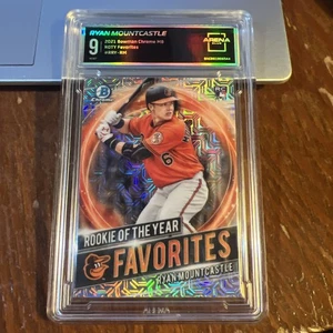 Ryan Mountcastle 2021 Bowman Chrome Mega Box Refractor ROY Favorites Arena 9 - Picture 1 of 6